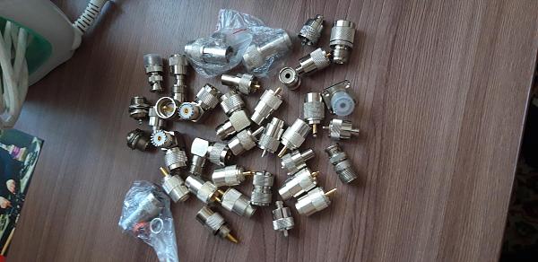Продам кабельные перемычки,разьемы 50ом