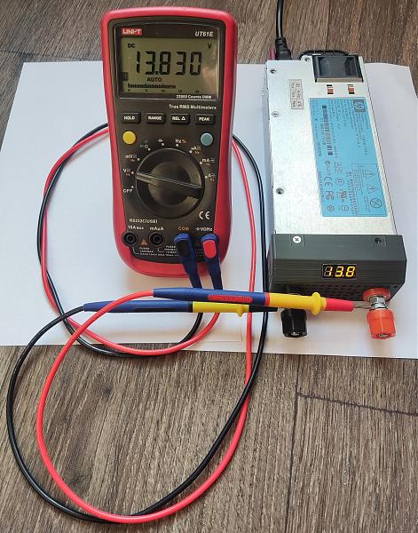 Продам Серверный блок питания на 13.8V 38A 460W HP