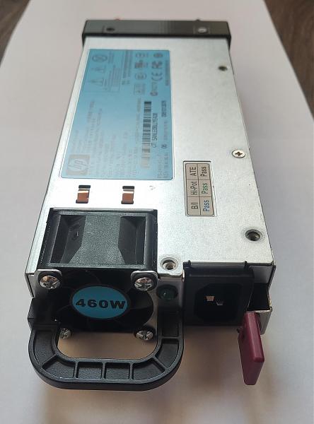 Продам Серверный блок питания на 13.8V 38A 460W HP