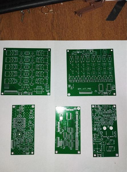 Продам платы для SDR трансивера, тюльпан