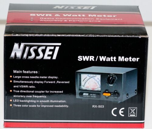 Продам Прибор для измеpения КСВ и мощности NlSSEI RX-503