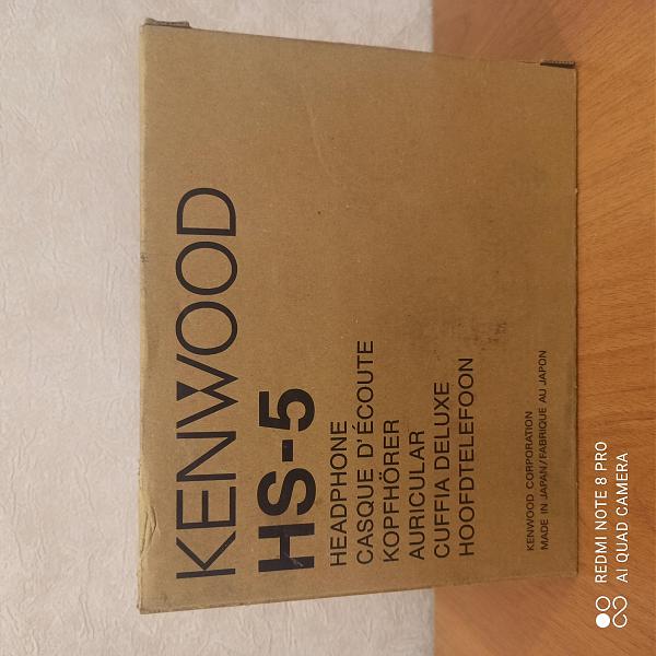 Продам наушники kenwood hs 5