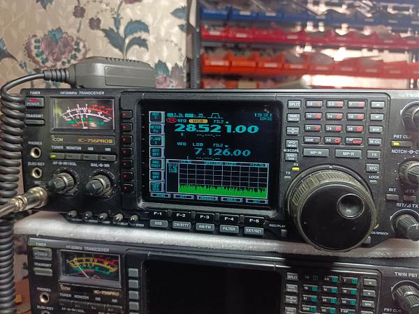 Продам КВ трансивер Icom 756PRO3