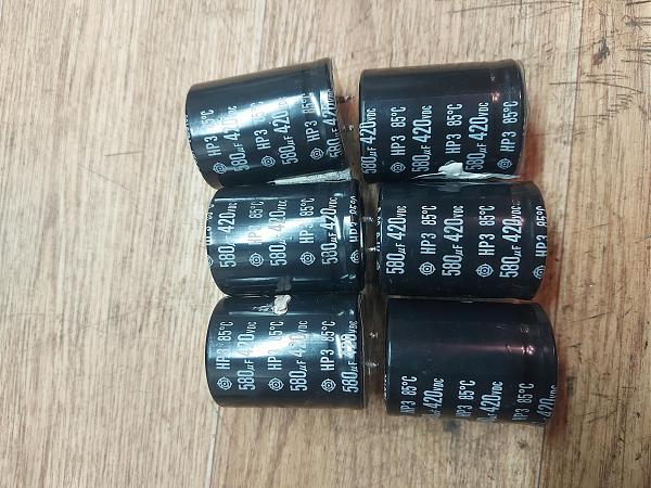 Продам 580 мкФ 420в