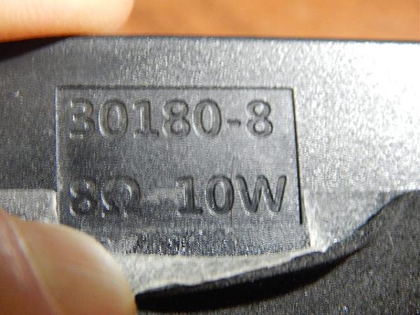 Продам Динамики от телевизора (2 шт) 8 ом, 10 ватт