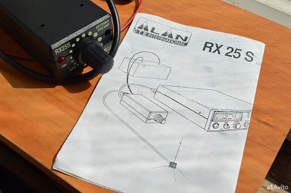 Продам Предусилитель Alan RX25S, Си-Би, 27мгц, до 25dB