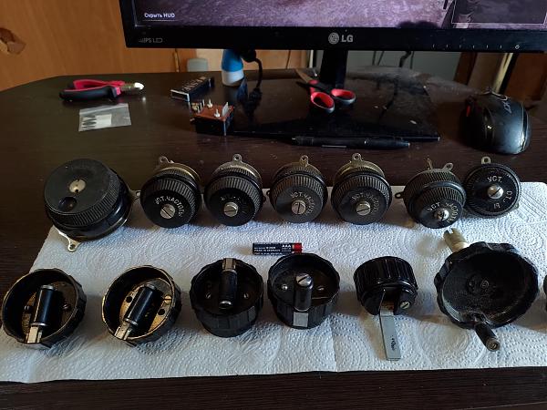 Продам Верньер переключатель Р-409 трансивер СССР