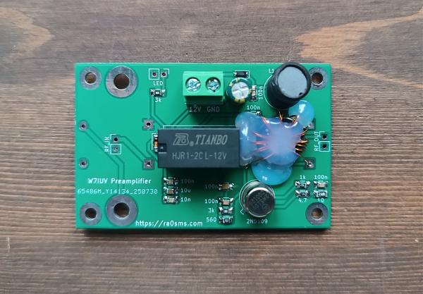 Продам Предварительный усилитель W7IUV