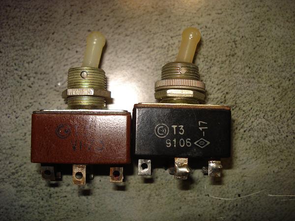 Продам Тумблеры кнопки и переключатели