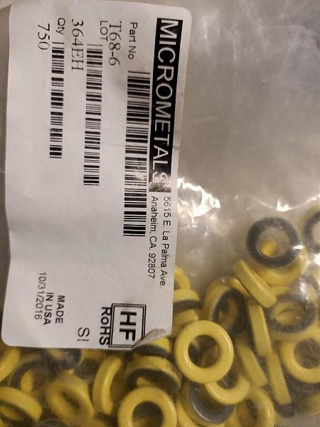 Продам Кольца Micrometals USA (то же что и Amidon)