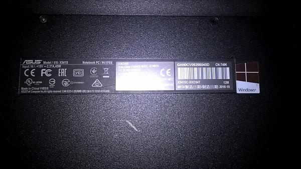 Продам Ноутбук asus X541S