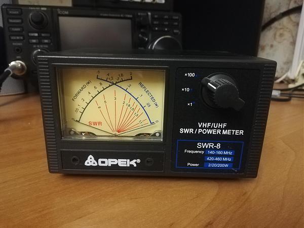 Продам Ксв метр Opek SWR 8 UHF/VHF