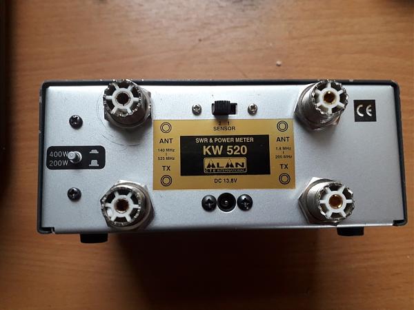 Продам Измеритель мощности и КСВ Alan kw 520