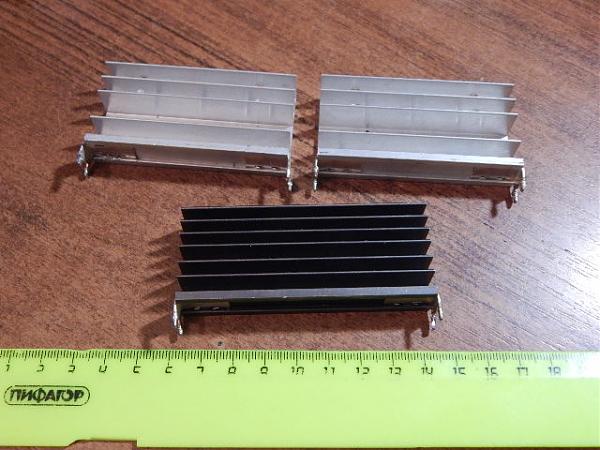Продам Радиаторы охлаждения транзисторов,алюминиевые 3 шт