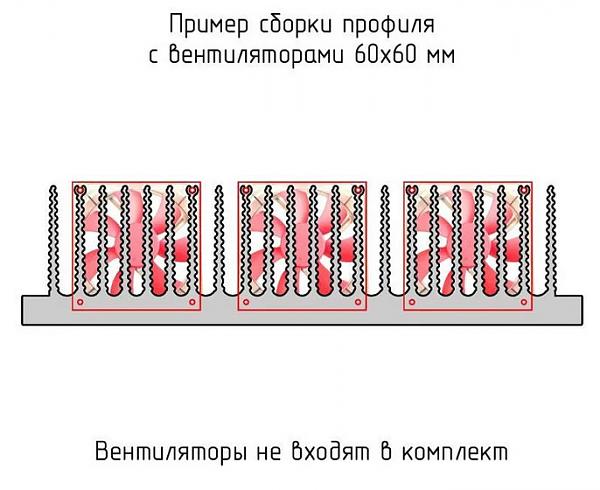 Продам Радиатор алюминиевый АВ9025 220 мм