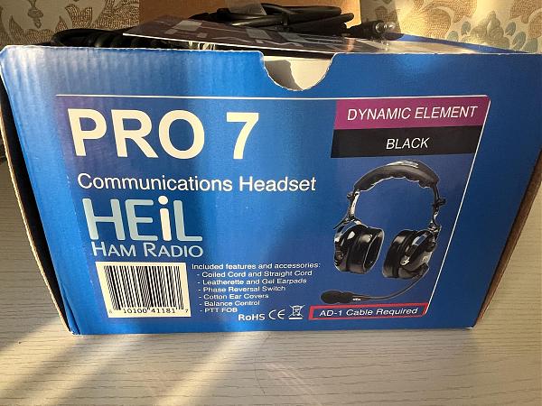 Продам Heil Sound Pro 7 + переходник AD-1-K