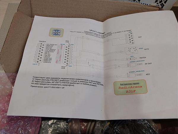 Продам Интерфейс для YAESU FT-1000MP MARK-V