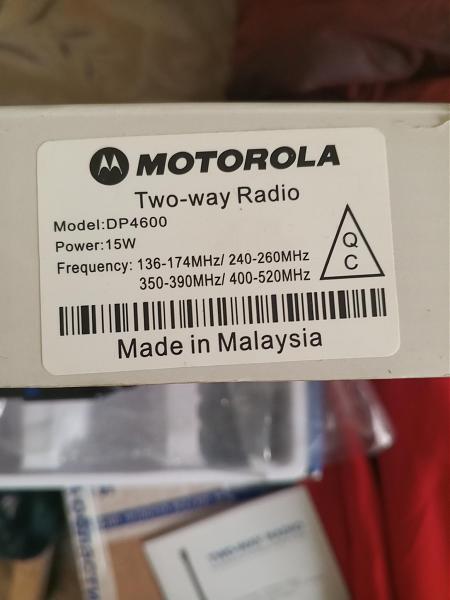 Продам Портативка Motorola DP4600 15wt