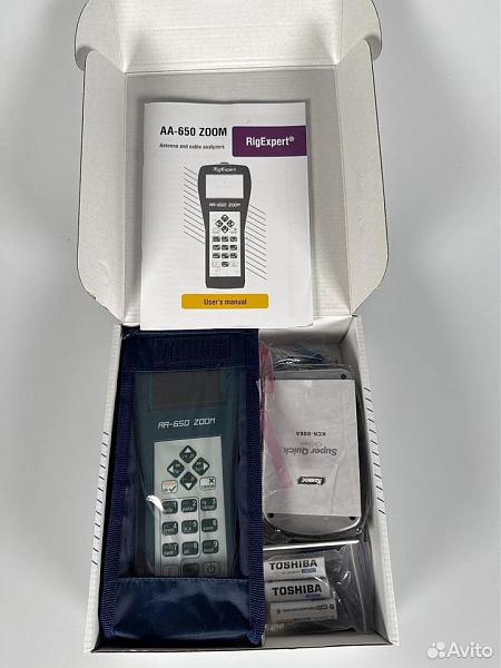 Продам Анализатор антенн RigExpert AA-650 zoom (лот 0)