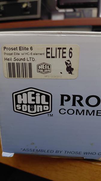 Продам Гарнитура Heil Proset Elite 6 (HC-6)