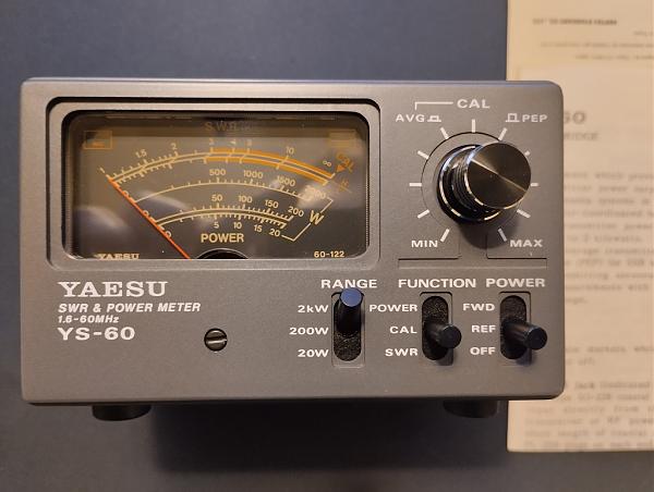 Продам КСВ-метр YAESU YS-60