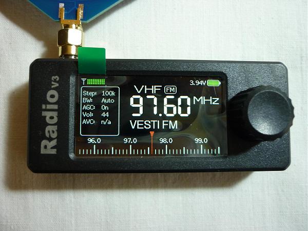 Продам Радиоприёмник SI4732(ESP32-53)Mini_Pocket Receiver