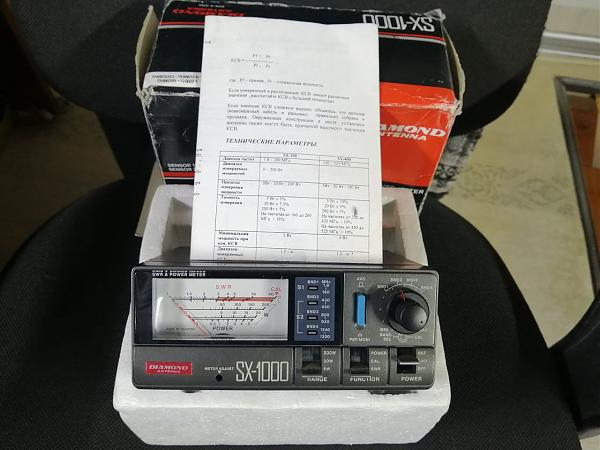 Продам Измеритель КСВ и мощности Diamond SX-1000