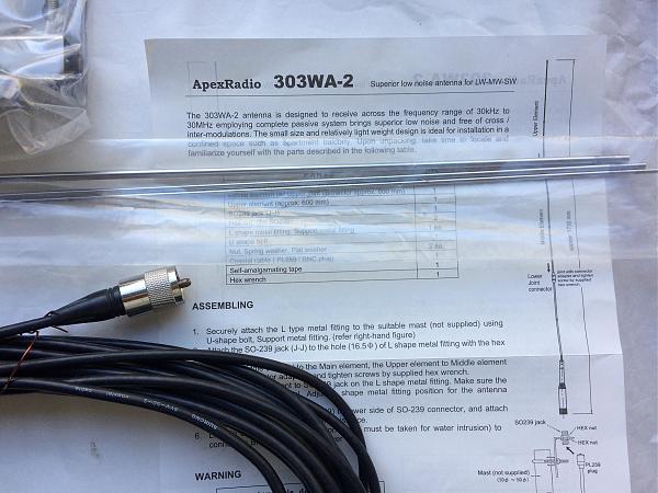 Продам Приемная антенна ApexRadio 303WA-2