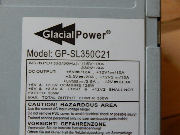 Продам Блок питания для ПК 350 ватт