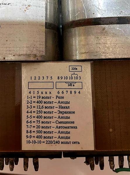 Продам Трансформатор анодно-накальный