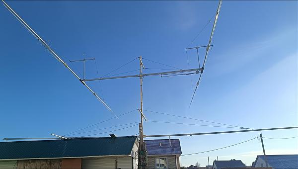 Продам Антенны с мачтой и поворотное ус-во YASU C-1000A