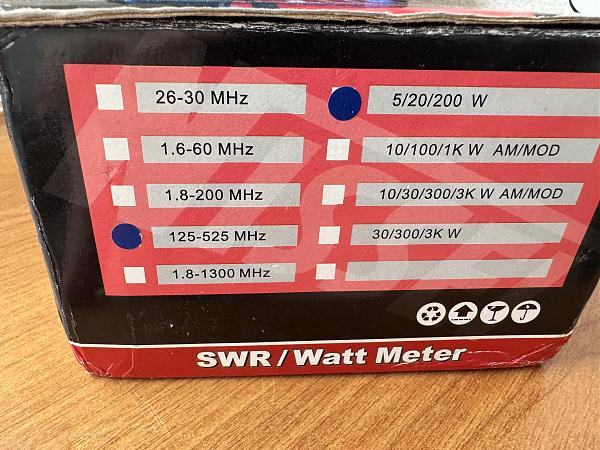 Продам Измеритель КСВ и мощности Nissei RS-402