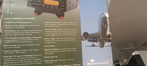 Продам Приёмник uniden ubc355clt