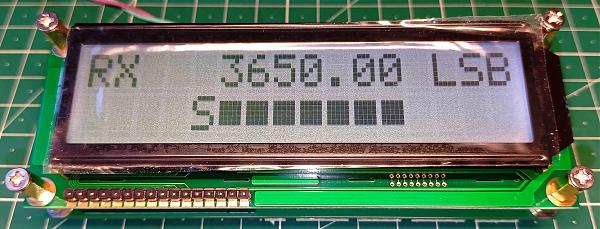 Продам КВ синтезатор частот "FULL LCD 16x2" с большим ЖКИ