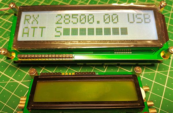 Продам КВ синтезатор частот "FULL LCD 16x2" с большим ЖКИ