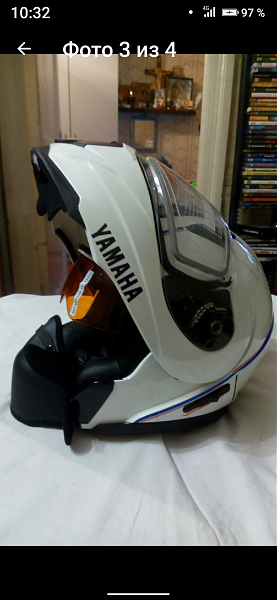Продам Ямаха новый мото шлем