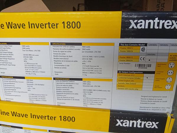 Продам Инвертор Xantrex 1800/24