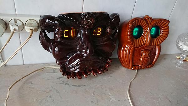 Продам Часы электронные цифровые Сова и Мефистофель