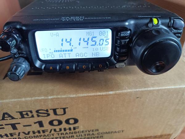 Меняю Трансивер Yaesu FT-100