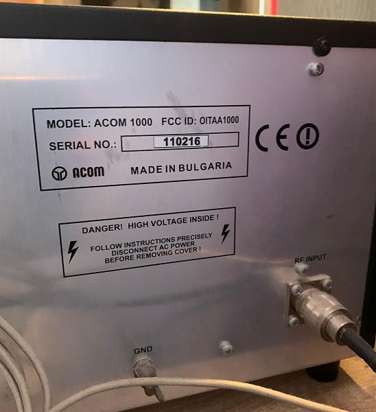 Продам Усилитель ACOM 1000