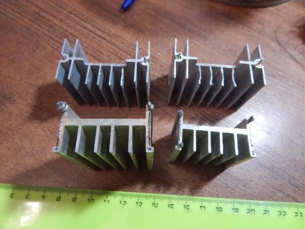 Продам Радиаторы охлаждения транзисторов (4 шт)