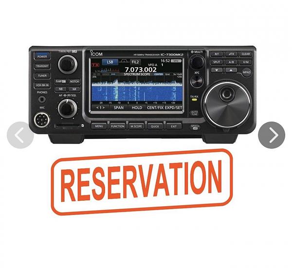 Продам Предзаказ IC-7300mk2