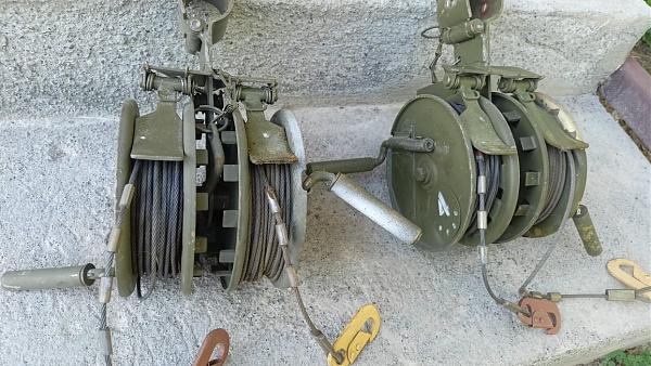 Продам Лебедки с тросами от мачты Р-409