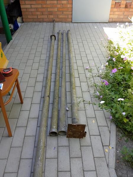Продам Мачта 10 м из 4х колен