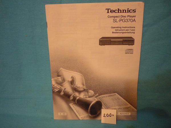 Продам Мануалы на аудиотехнику фирмы "Техникс"