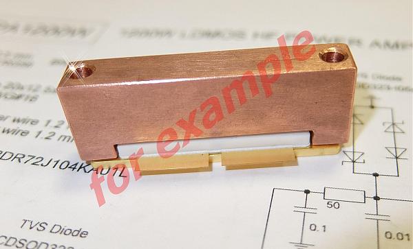 Продам Медный радиатор для транзистора LDMOS Лот 10