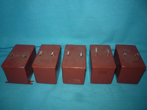 Продам Металлобумажные конденсаторы МБГО-1 20мкф х 500в