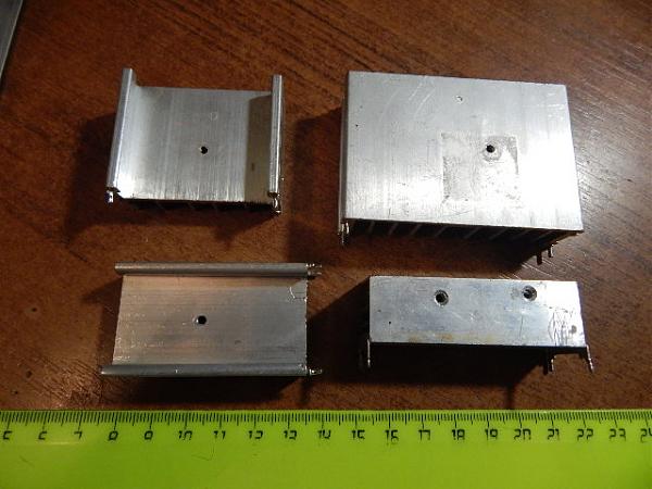 Продам Радиаторы алюминиевые, для транзисторов(4 шт)