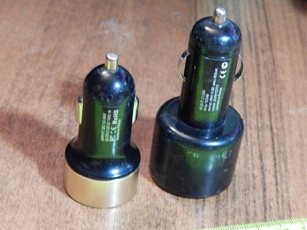 Продам Штекера в прикуриватель на 2 usb(2 шт)