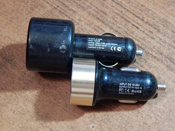 Продам Штекера в прикуриватель на 2 usb(2 шт)